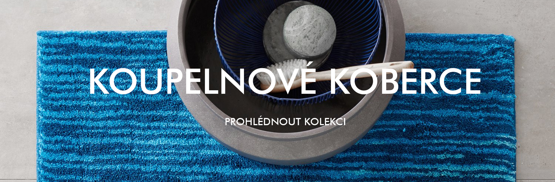 Koberce a předložky do koupelny