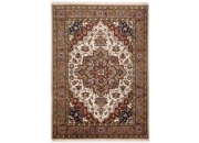 Orientální vlněný koberec s perským vzorem Theko Royal 571 hnědá