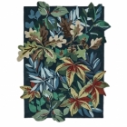 Vlněný koberec SANDERSON Robin´s Wood forest green