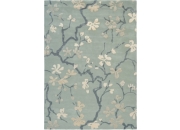 Kusový vlněný koberec Sanderson Anthea Saffron China modrá